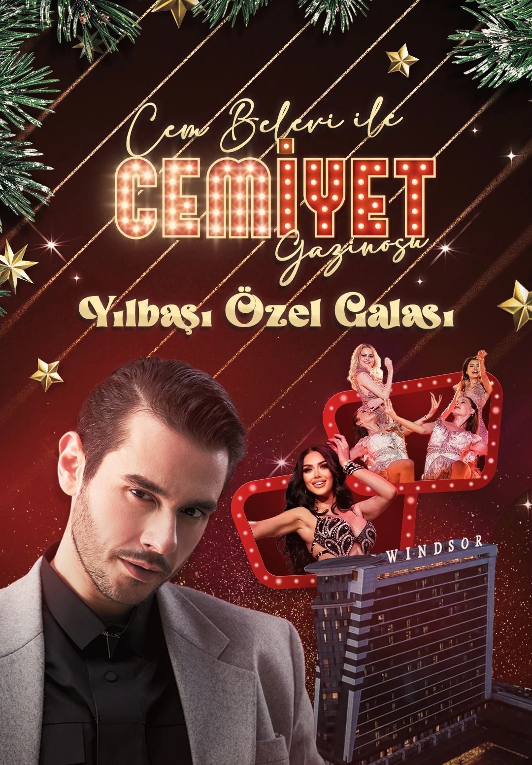 Cem Belevi Cemiyet Gazinosu Yılbaşı Özel Galası