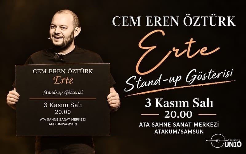  Cem Eren Öztürk – Erte Stand-up Gösterisi