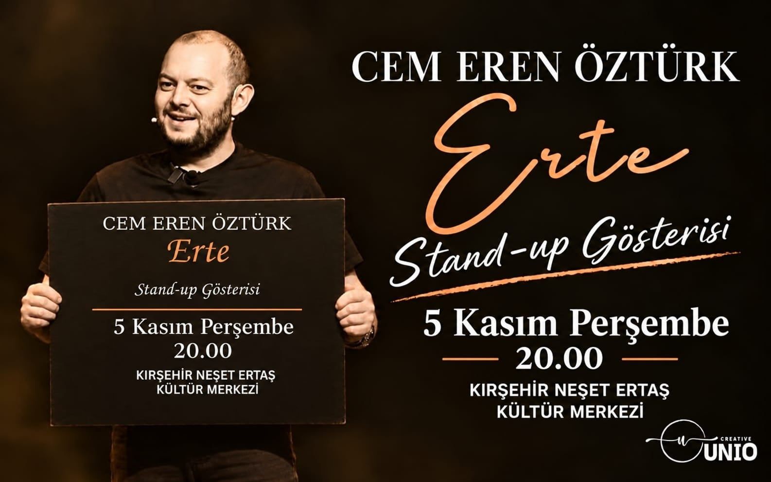 Cem Eren Öztürk – Erte Stand-up Gösterisi