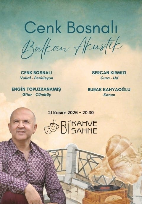 Cenk Bosnalı ile Balkan Akustik Gecesi