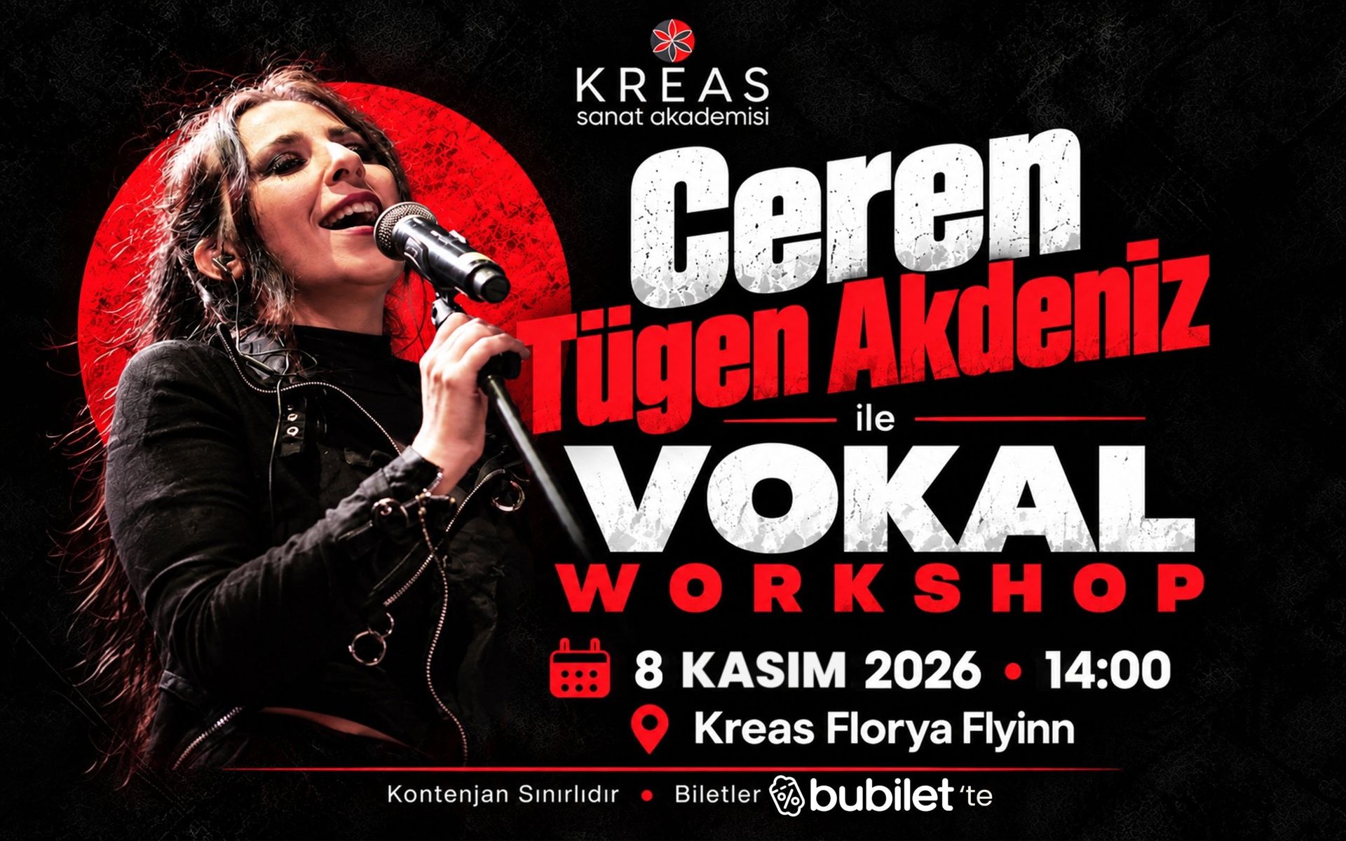 Ceren Tügen Akdeniz ile Vokal Workshop