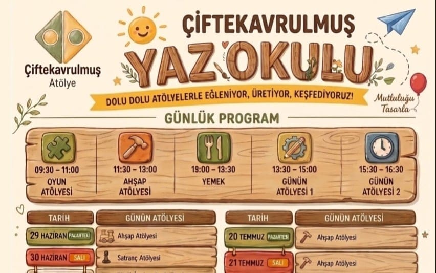 Çiftekavrulmuş Atölye Yaz Okulu