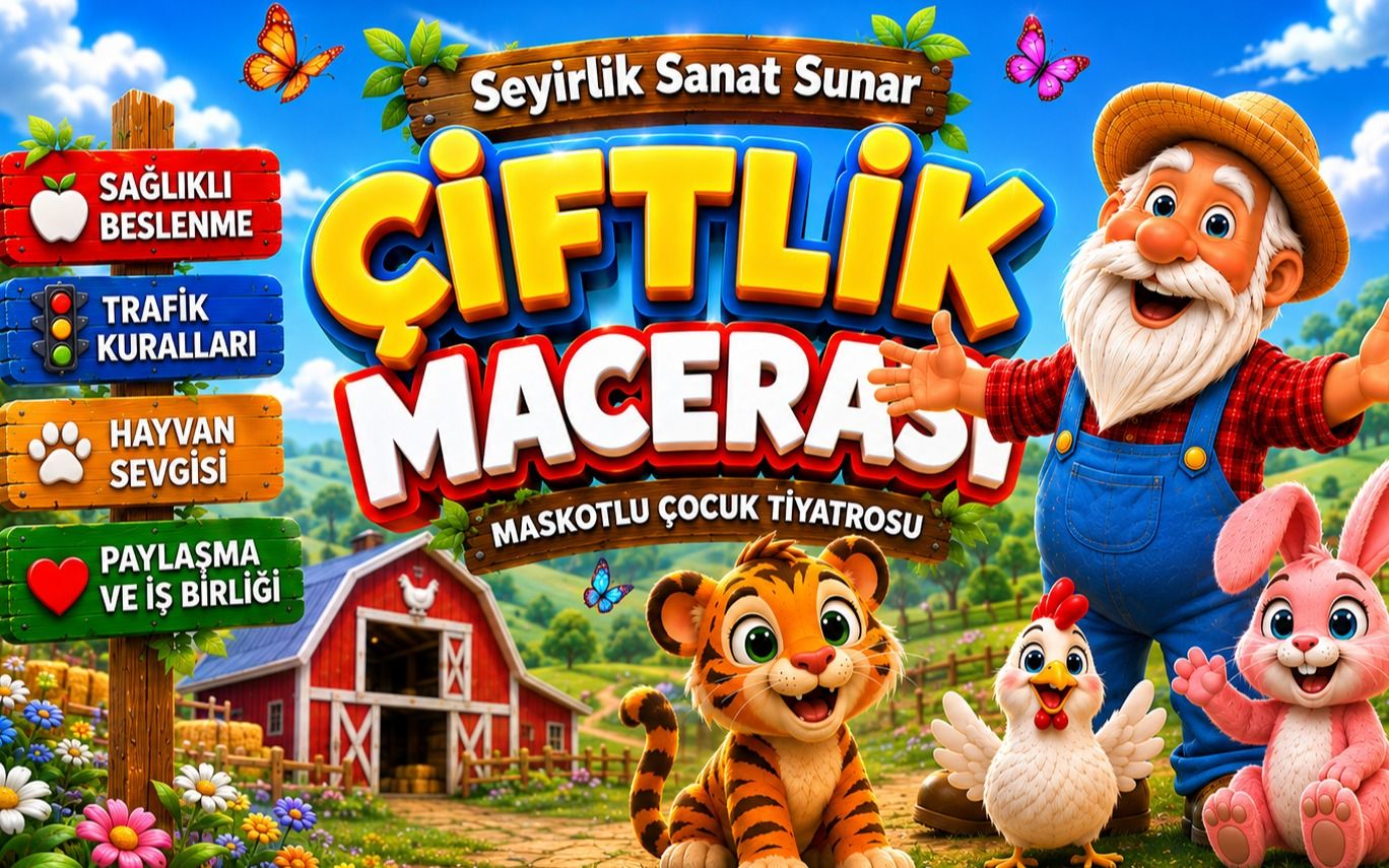 Çiftlik Macerası Tiyatro Oyunu