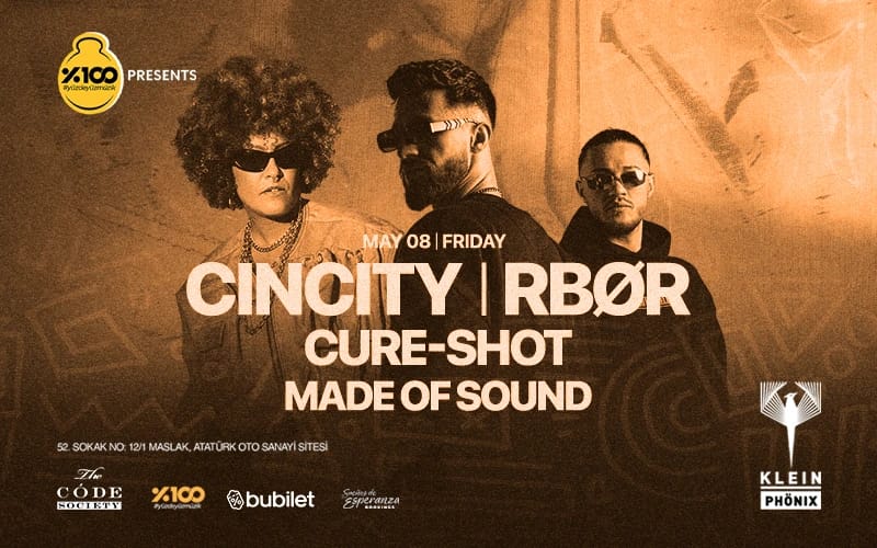 Cincity + RBØR + Cure-Shot + Made of Sound I Klein Phönix