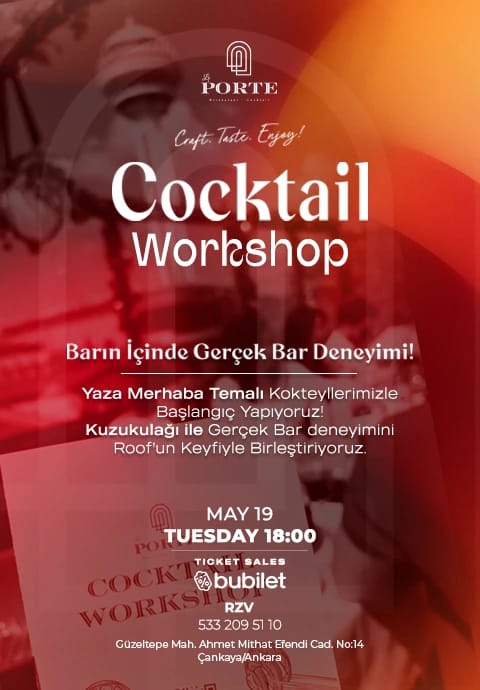 Cocktail Workshop | Le Porte