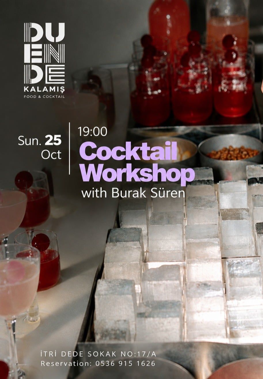 Cocktail Workshop with Burak Süren