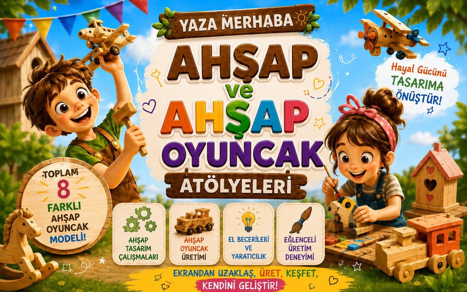 Çocuk Workshop: Ahşap Oyuncak