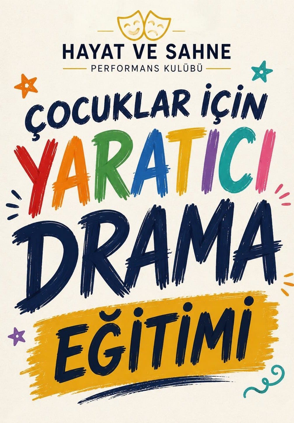 Çocuklar İçin Yaratıcı Drama Eğitimi