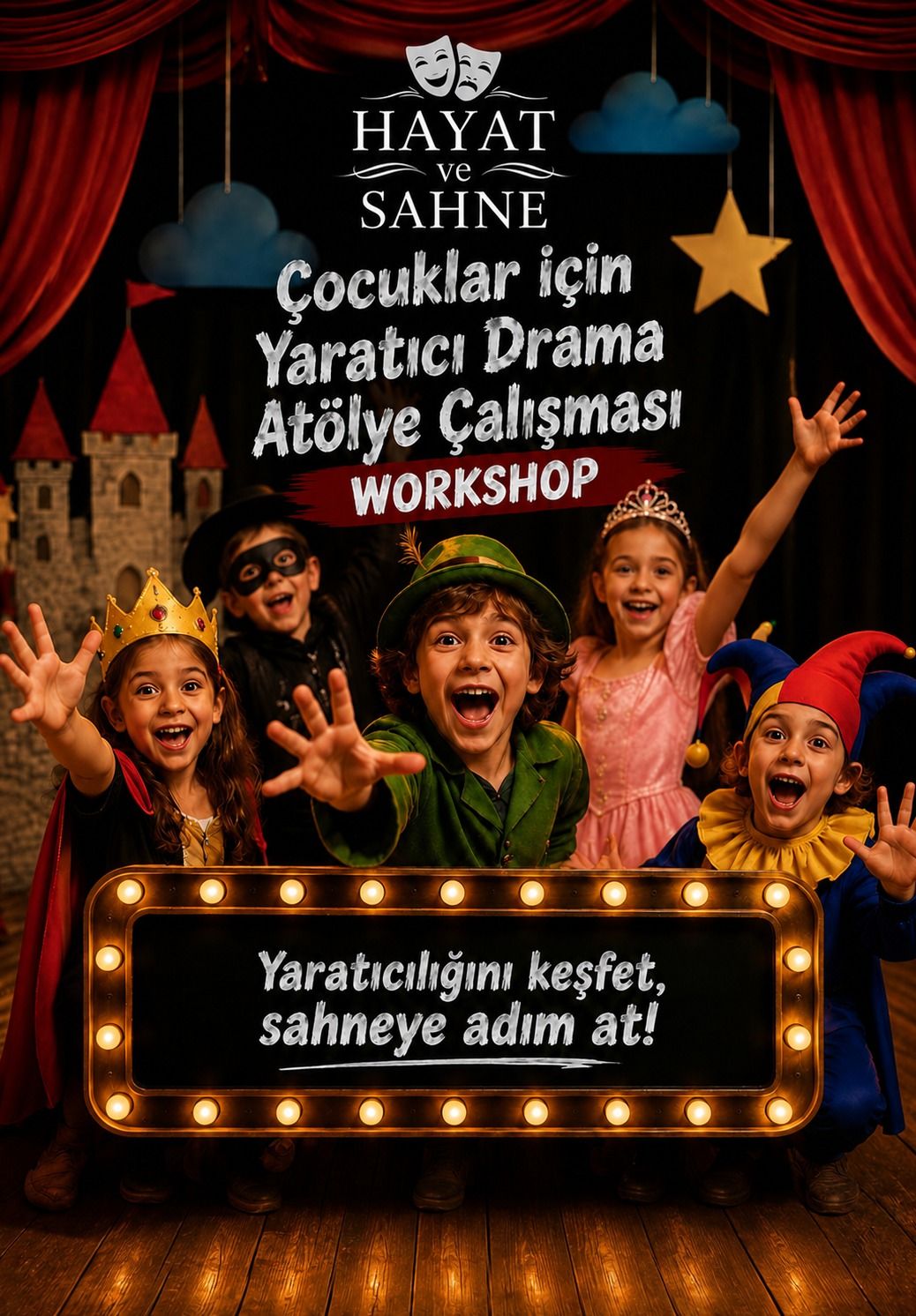 Çocuklar İçin Yaratıcı Drama Eğitimi