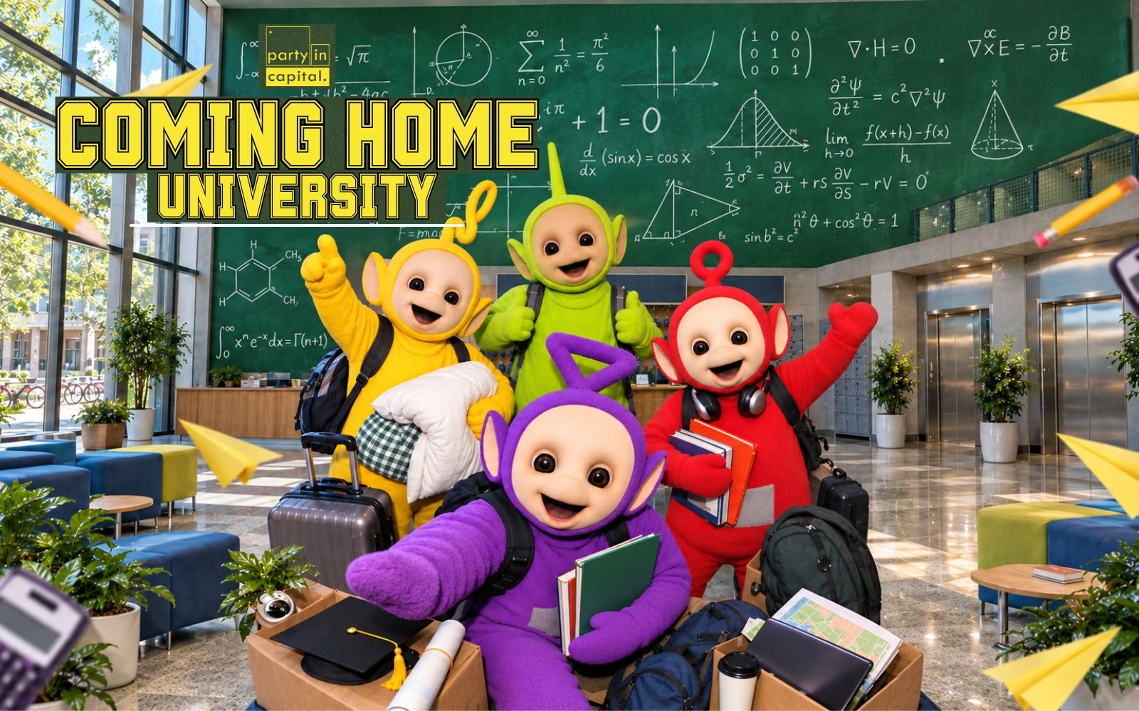 COMING HOME: UNIVERSITY