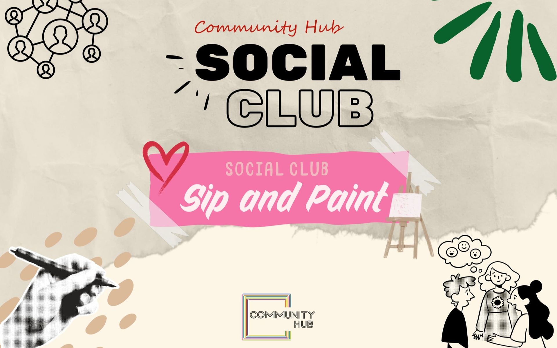Community Social Club: Sip & Paint