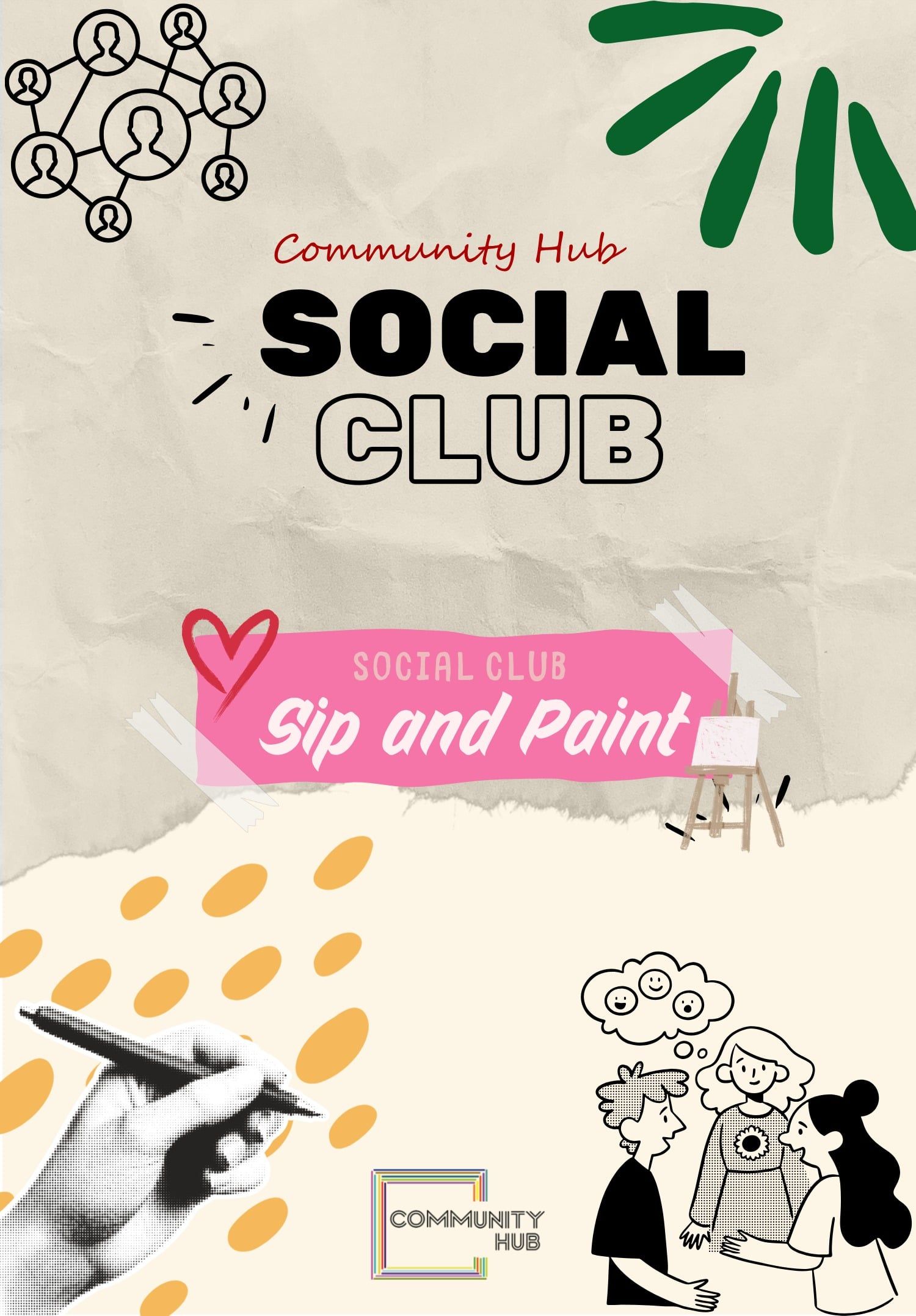 Community Social Club: Sip & Paint