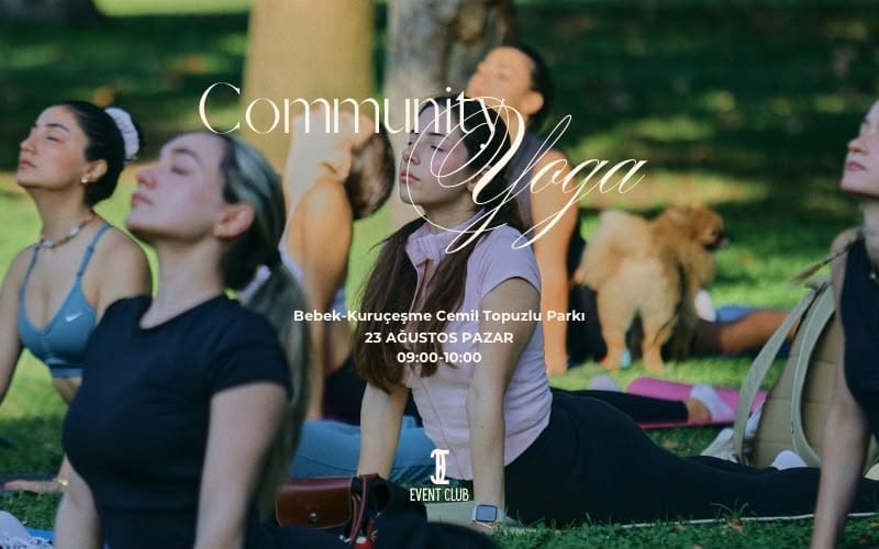 Community Yoga 23 Ağustos - Bebek