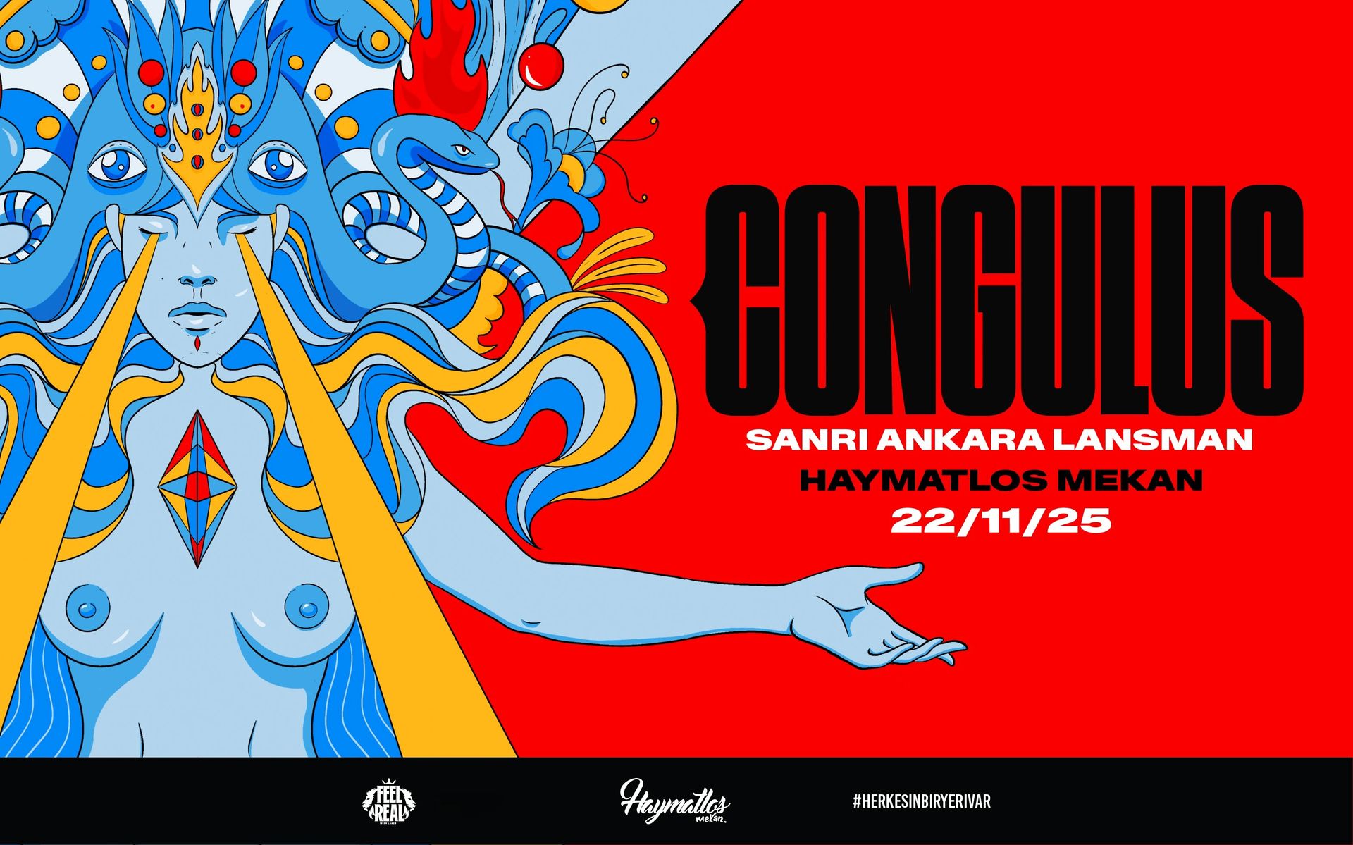 Congulus, ‘’Sanrı’’ Ankara Lansmanı