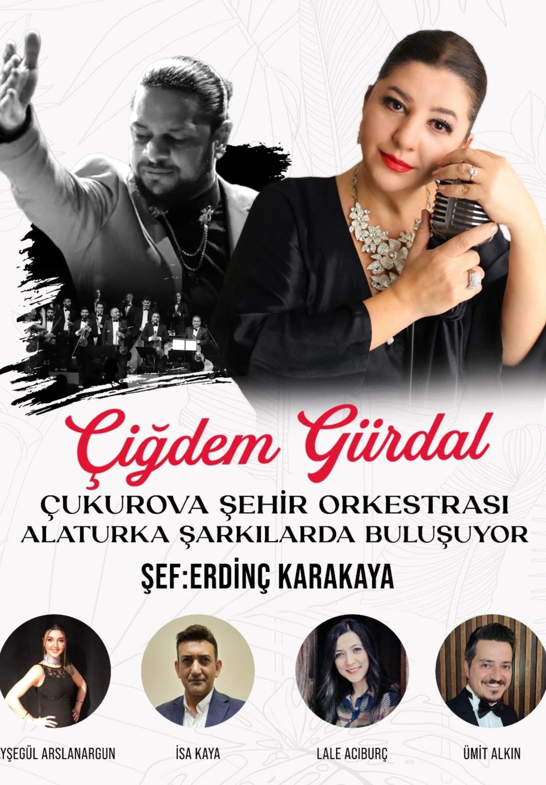 Çukurova Şehir Orkestrası Alaturka Şarkılarda Buluşuyor