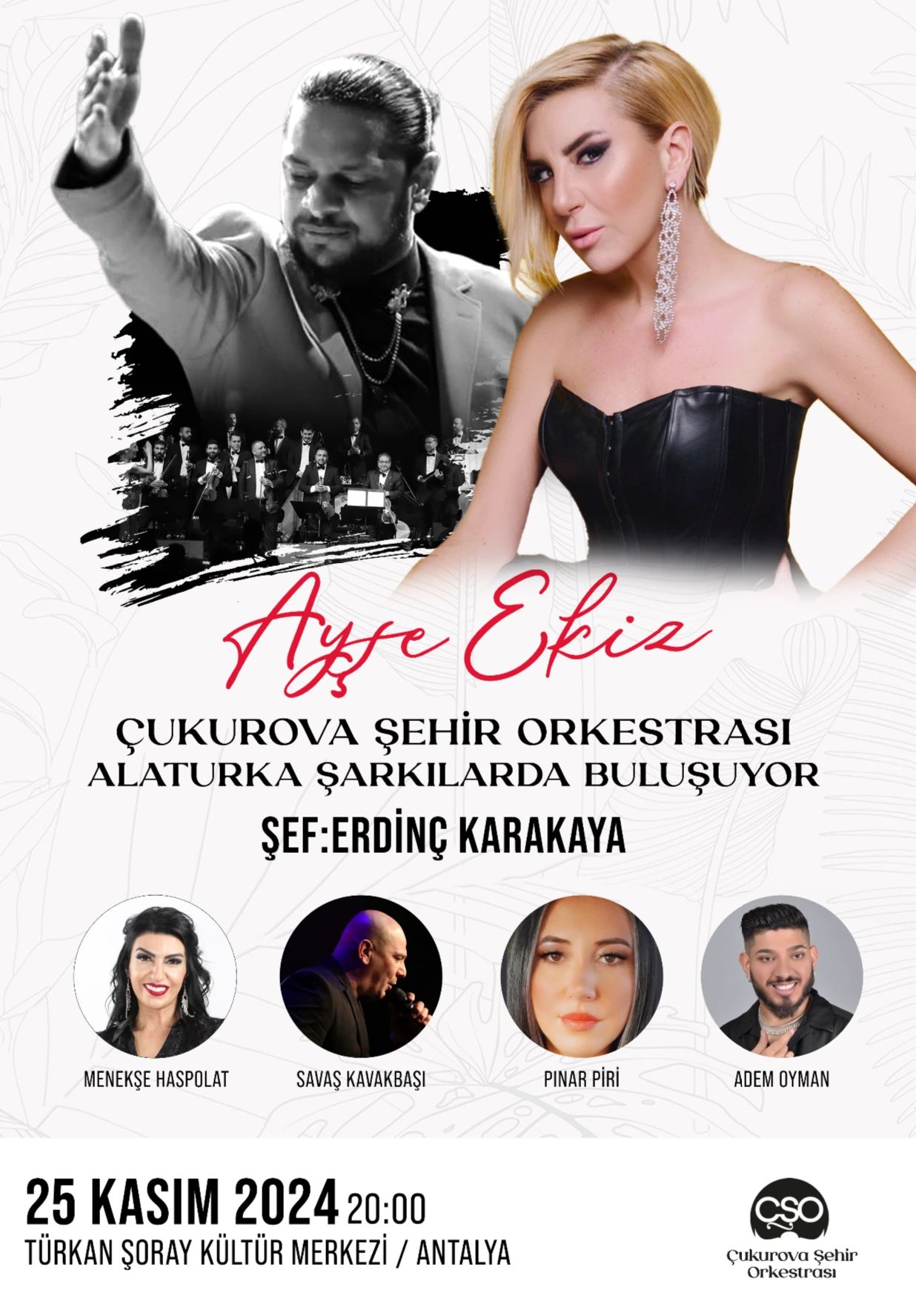 Çukurova Şehir Orkestrası Alaturka Şarkılarda Buluşuyor