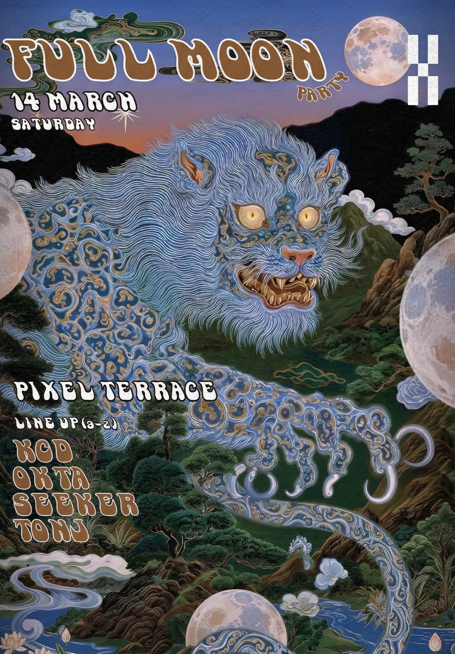 Culter Presents: Full Moon Party @terrace