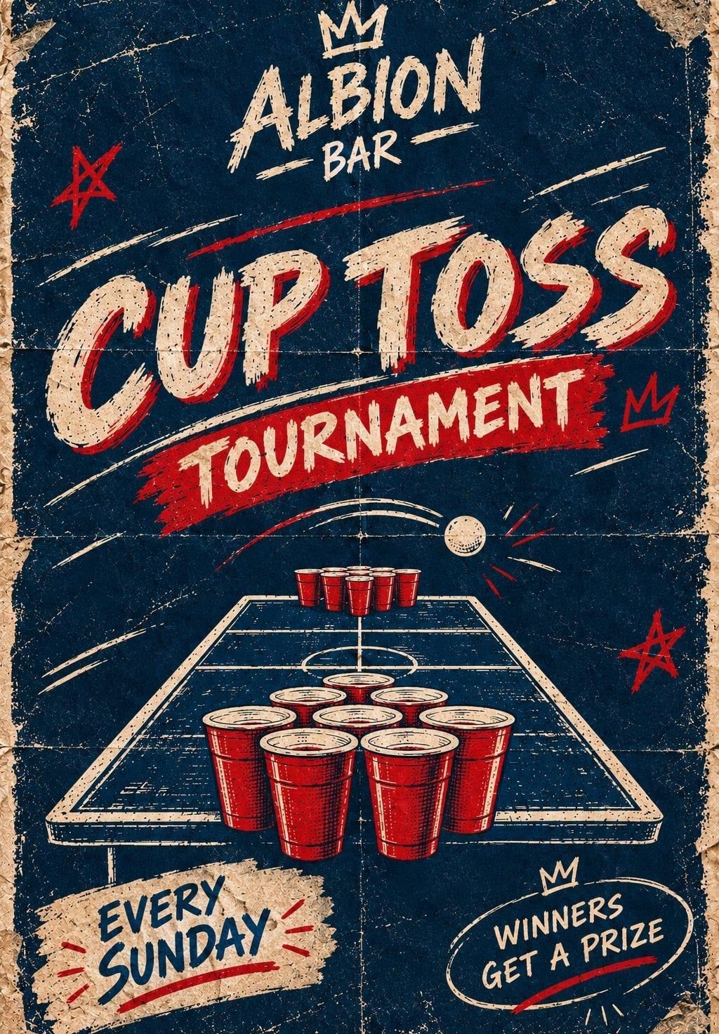 Cup Toss Tournament 