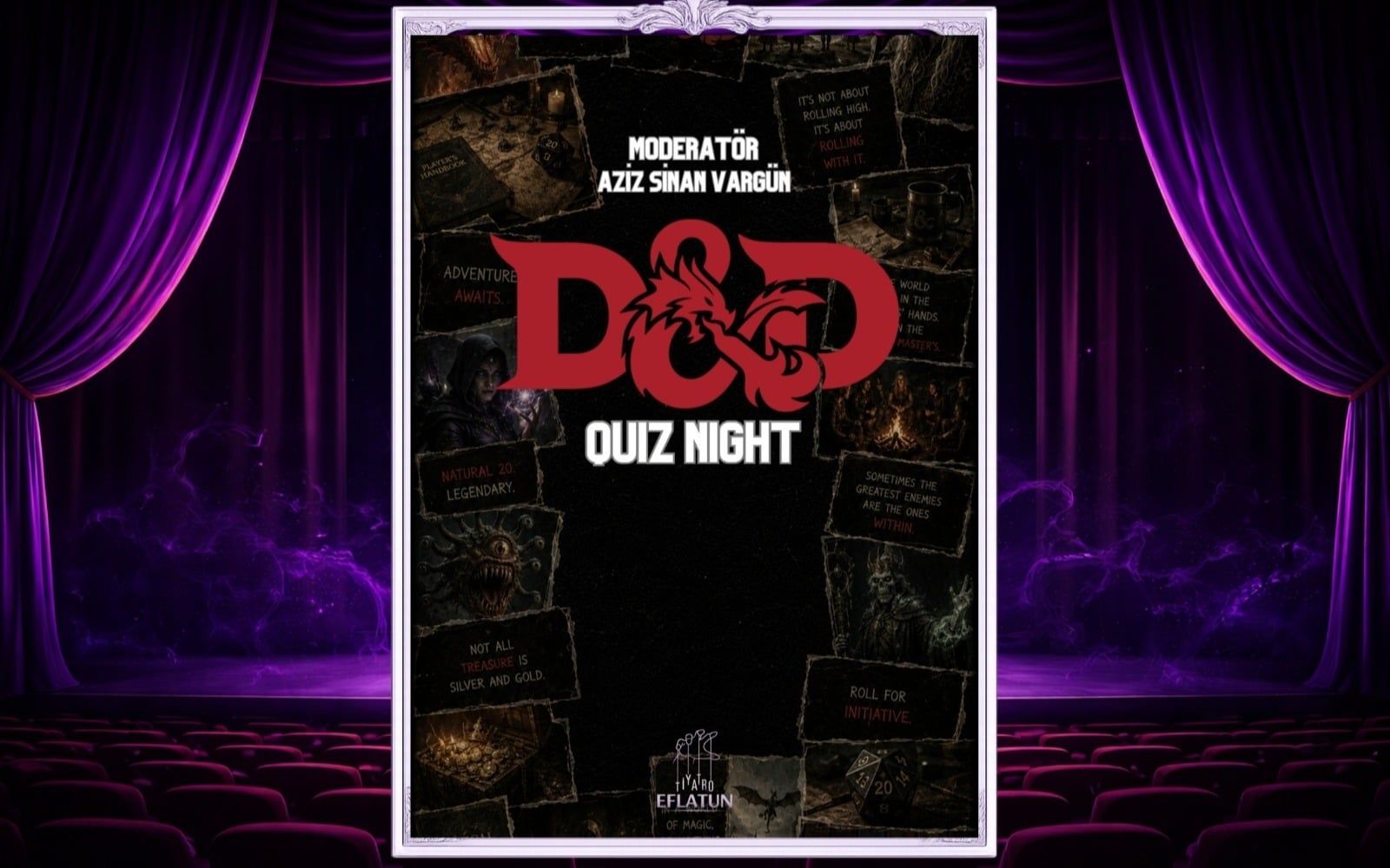D&D (Drugeons and Dragons) Oyun Quiz Night