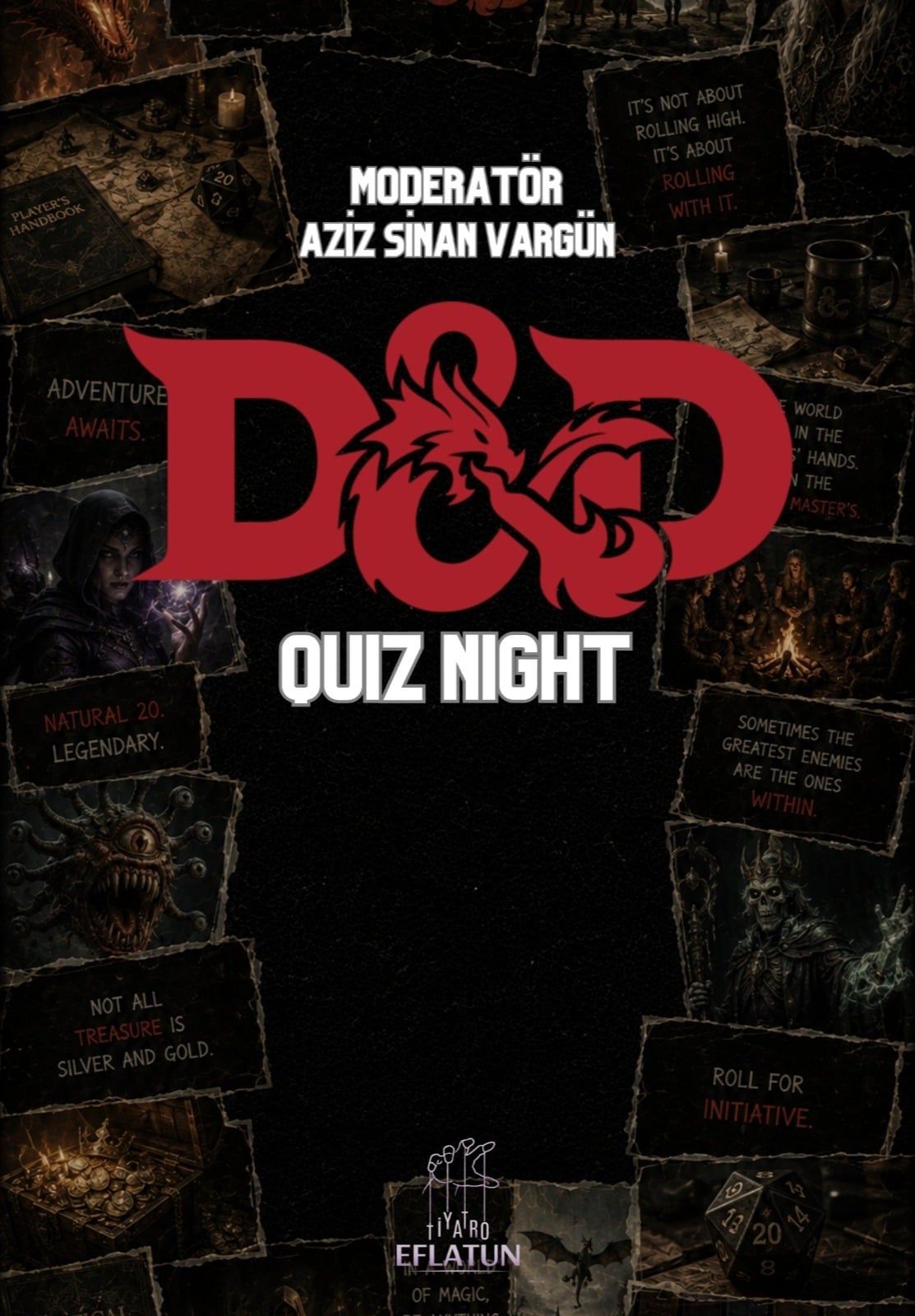 D&D (Drugeons and Dragons) Oyun Quiz Night