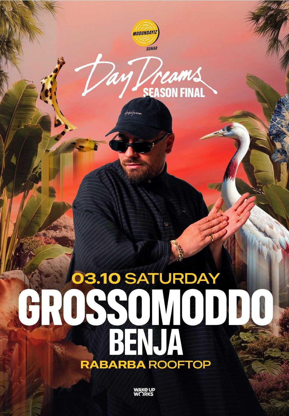 Daydreams at Sunset Invites Grossomoddo & Benja @Rabarba