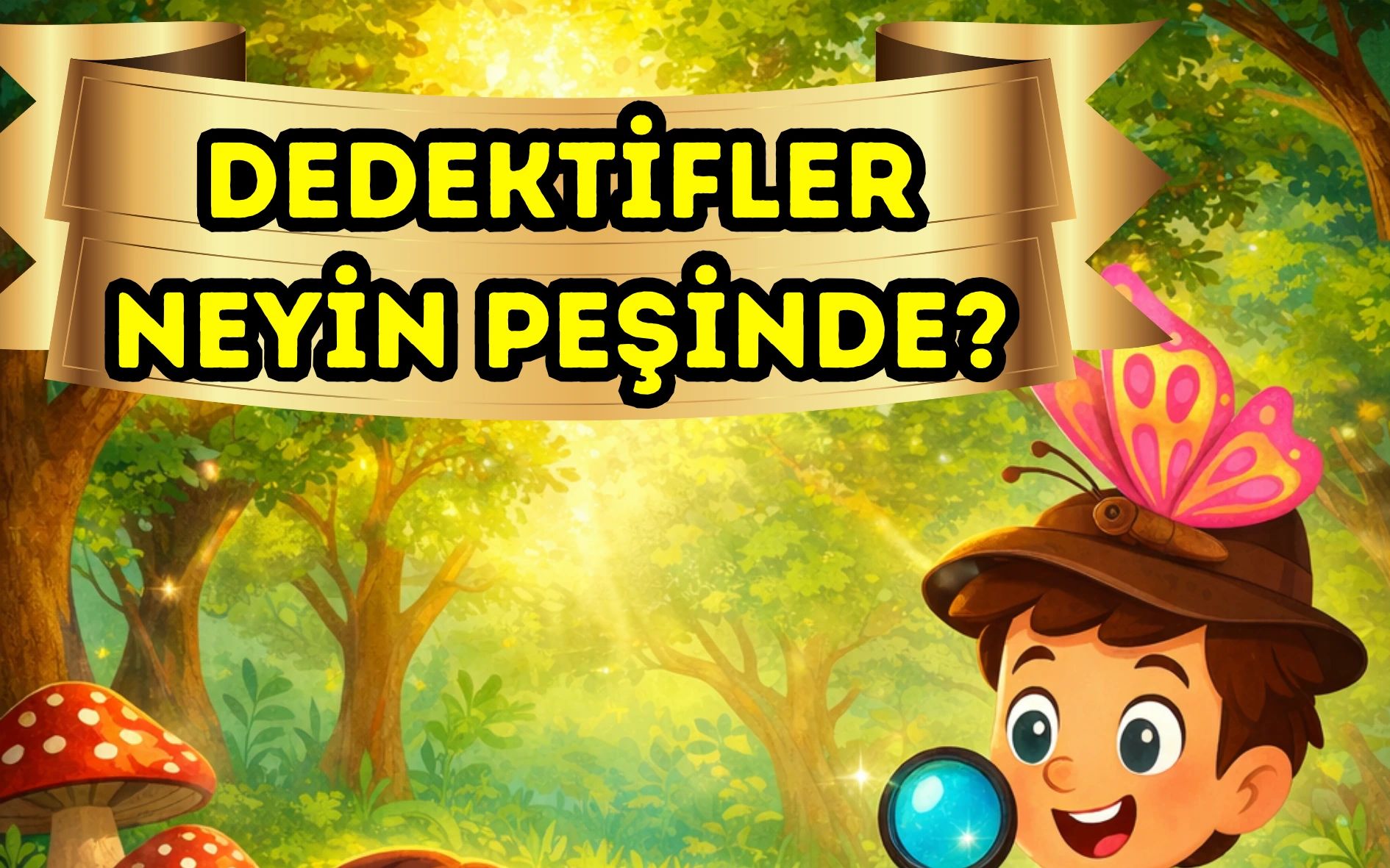 Dedektifler Neyin Peşinde? / Müzikli Eğlenceli Çocuk Tiyatrosu