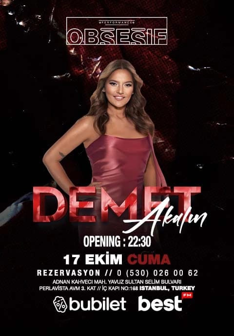 Demet Akalın Obsesif Perfomance