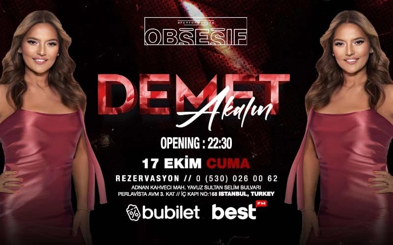 Demet Akalın Obsesif Perfomance