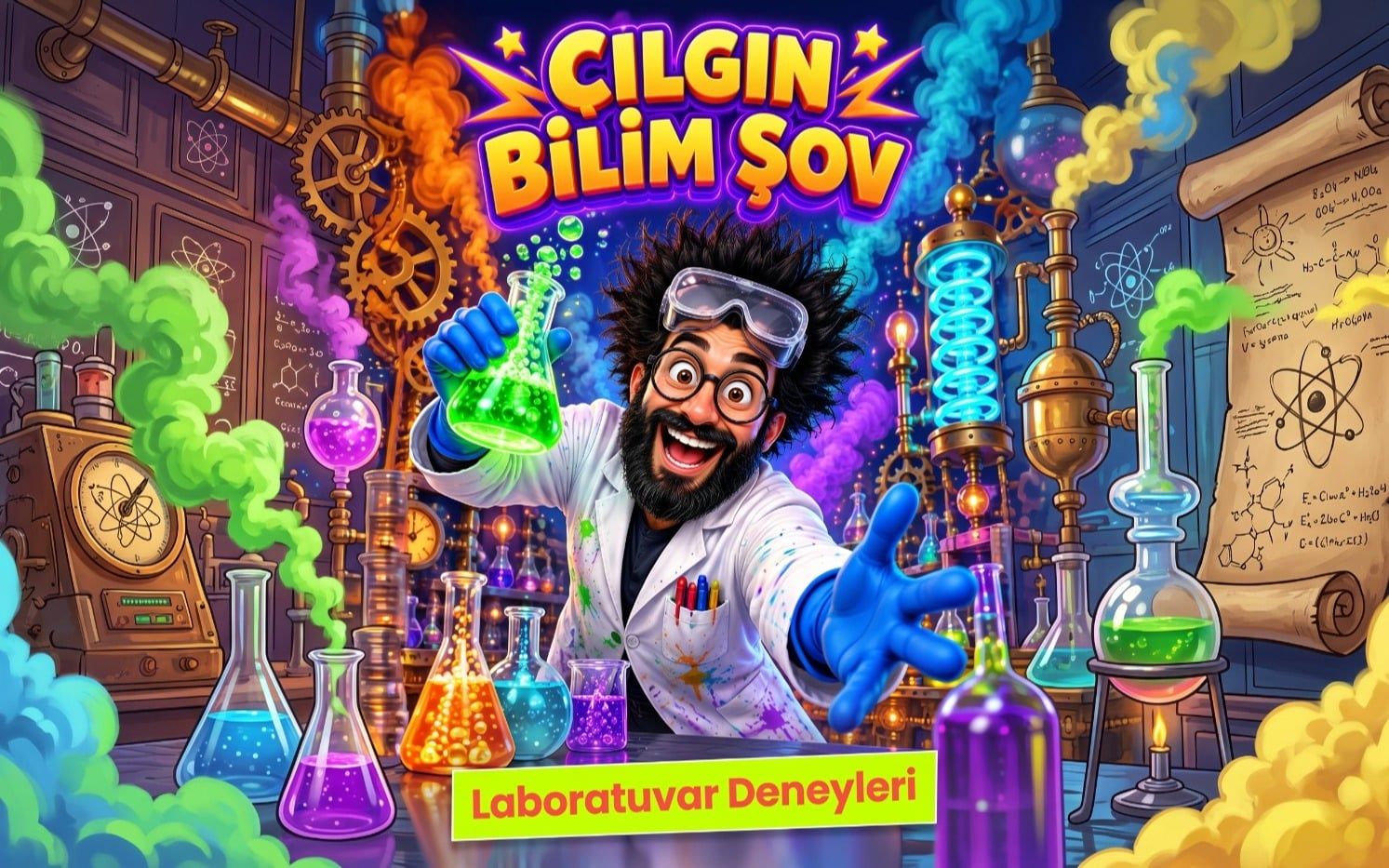 Deney Abi ile Eğlenceli Bilim