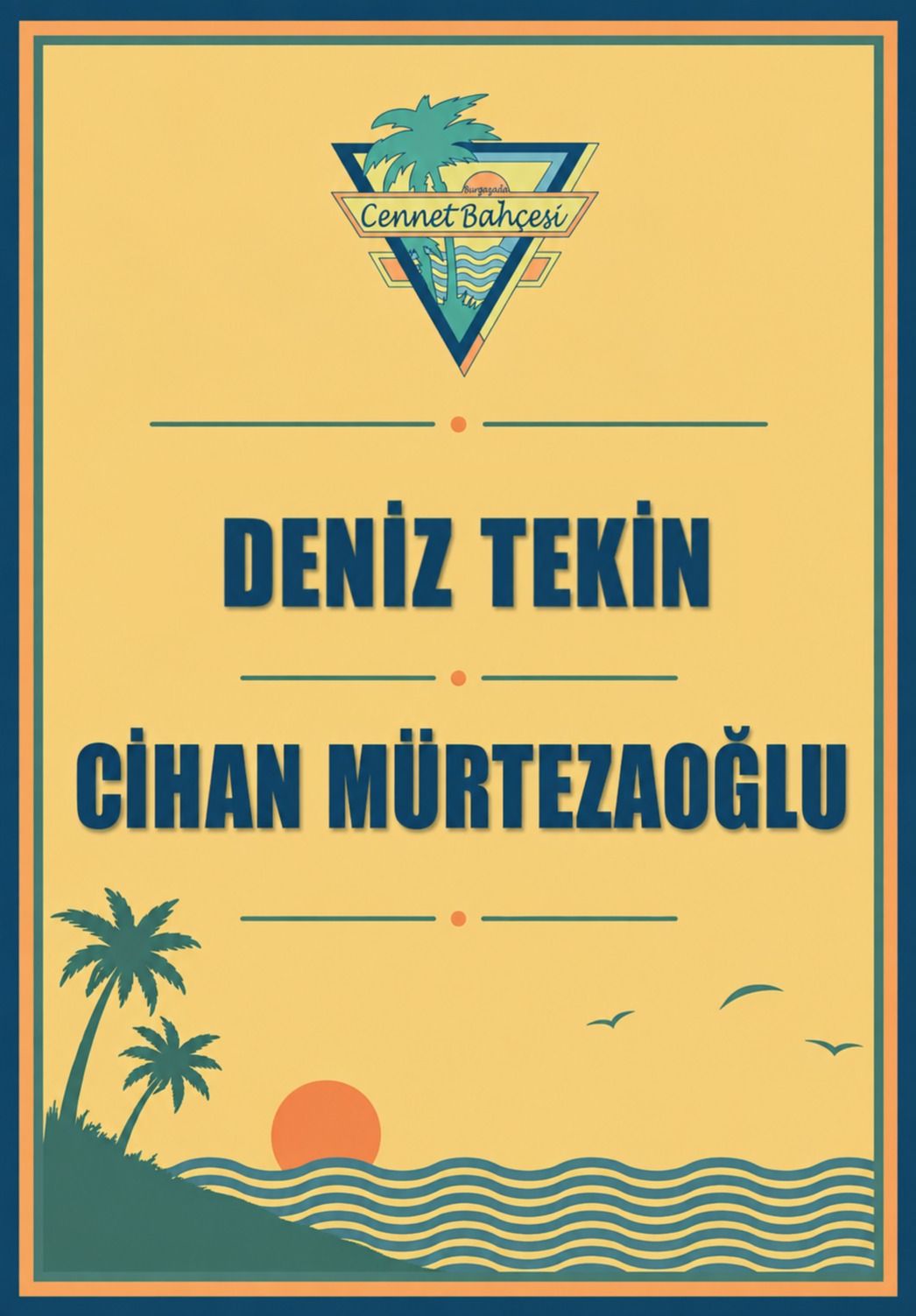 Deniz Tekin & Cihan Mürtezaoğlu