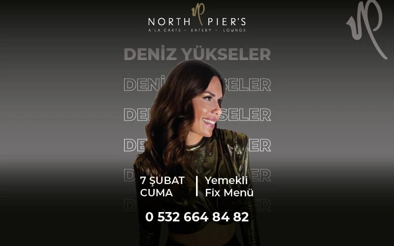 Deniz Yükseler North Piers'de