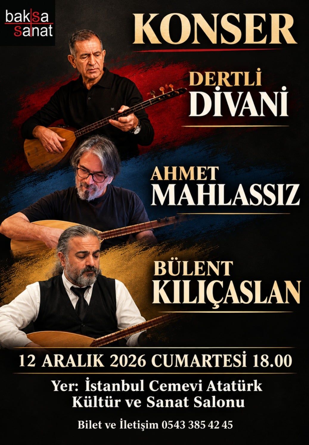 Dertli Divani - Ahmet Mahlassız - Bülent Kılıçaslan