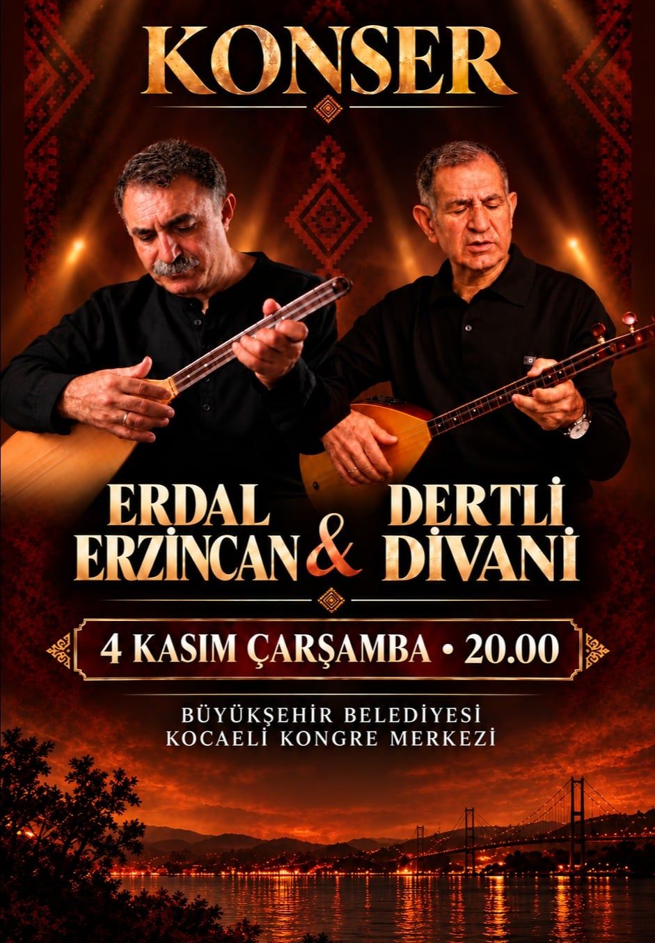 Dertli Divani & Erdal Erzincan Konseri