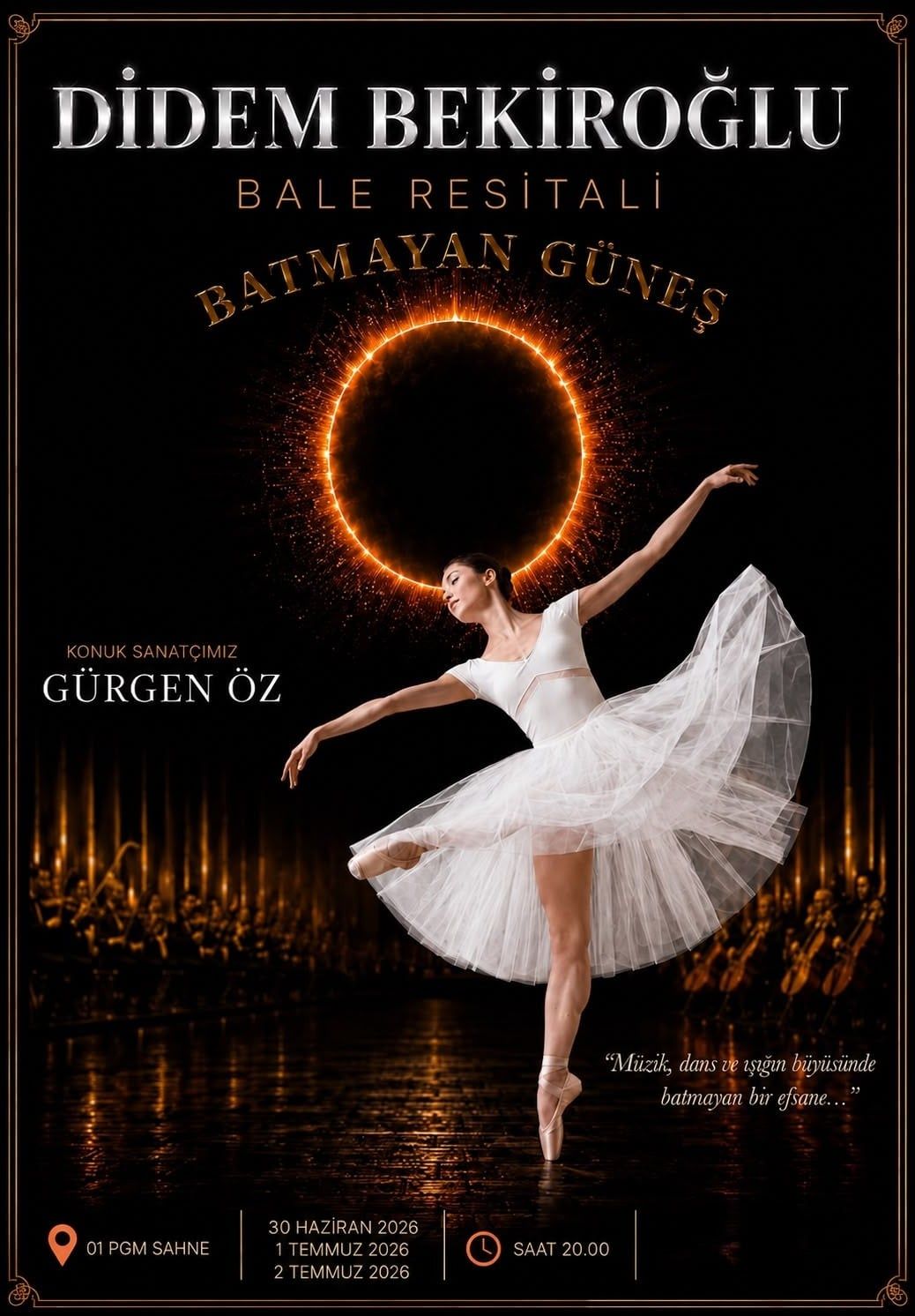 Didem Bekiroğlu Bale Resitali - Batmayan Güneş