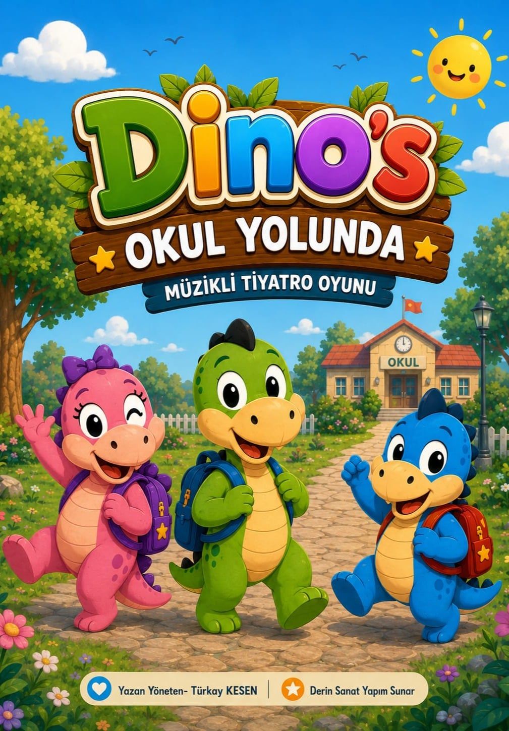 Dino's Okul Yolunda