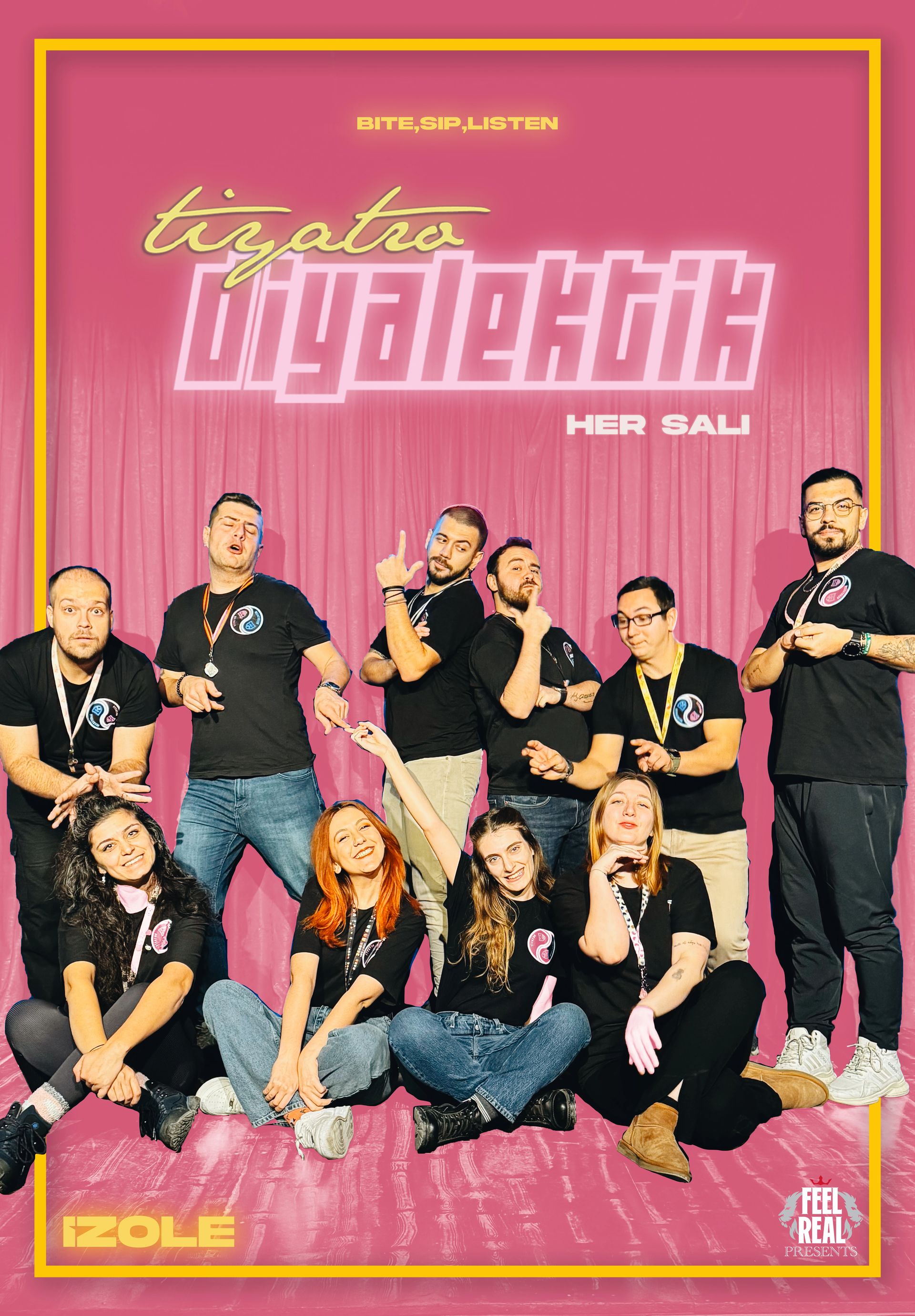 Diyalektik Tiyatro Ekibi Doğaçlama Gösterisi