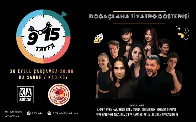 Doğaçlama Tiyatro Gösterisi | 9.15 Tayfa