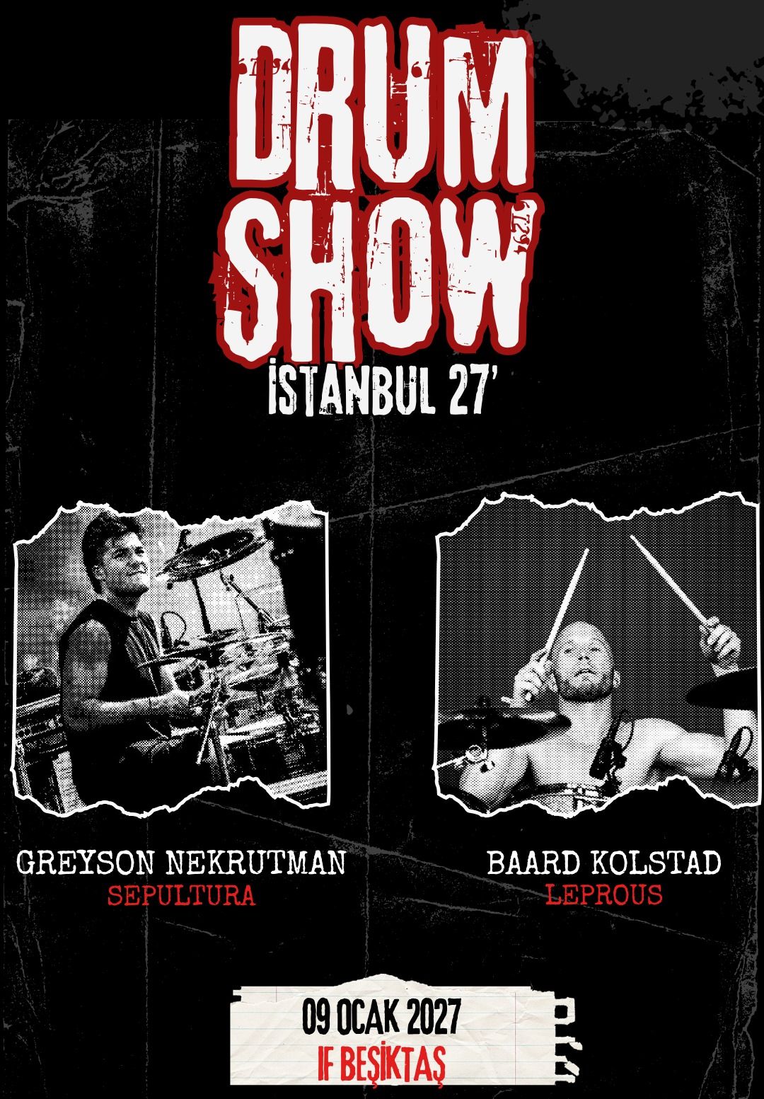 Drum Show İstanbul - Greyson Nekrutman & Baard Kolstad