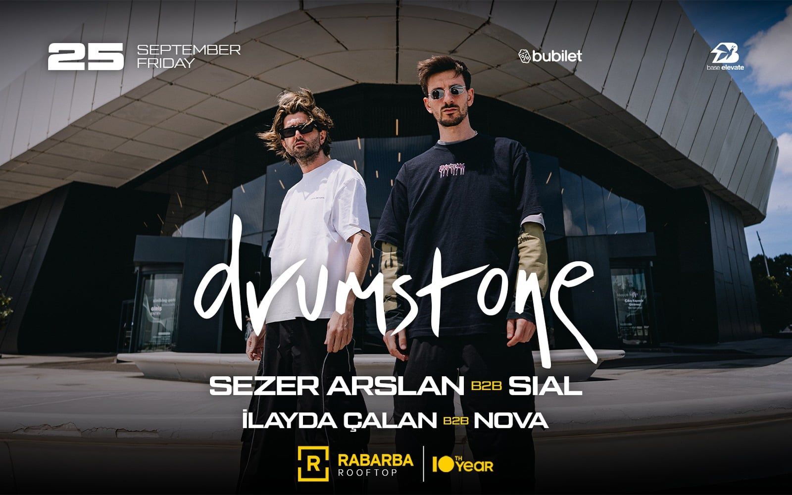 DRUMSTONE @RABARBA ROOFTOP