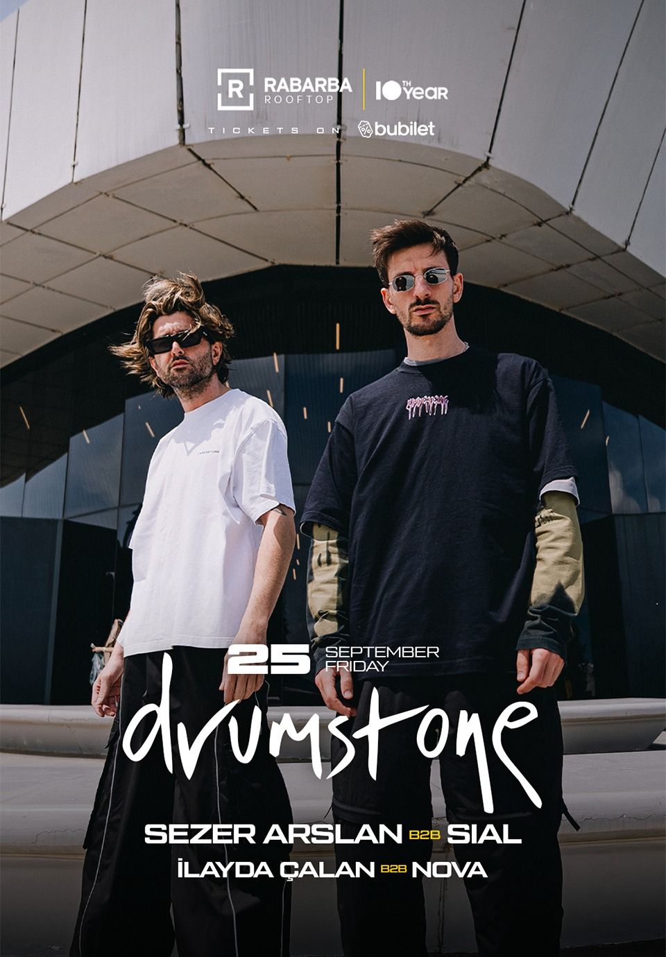 DRUMSTONE @RABARBA ROOFTOP
