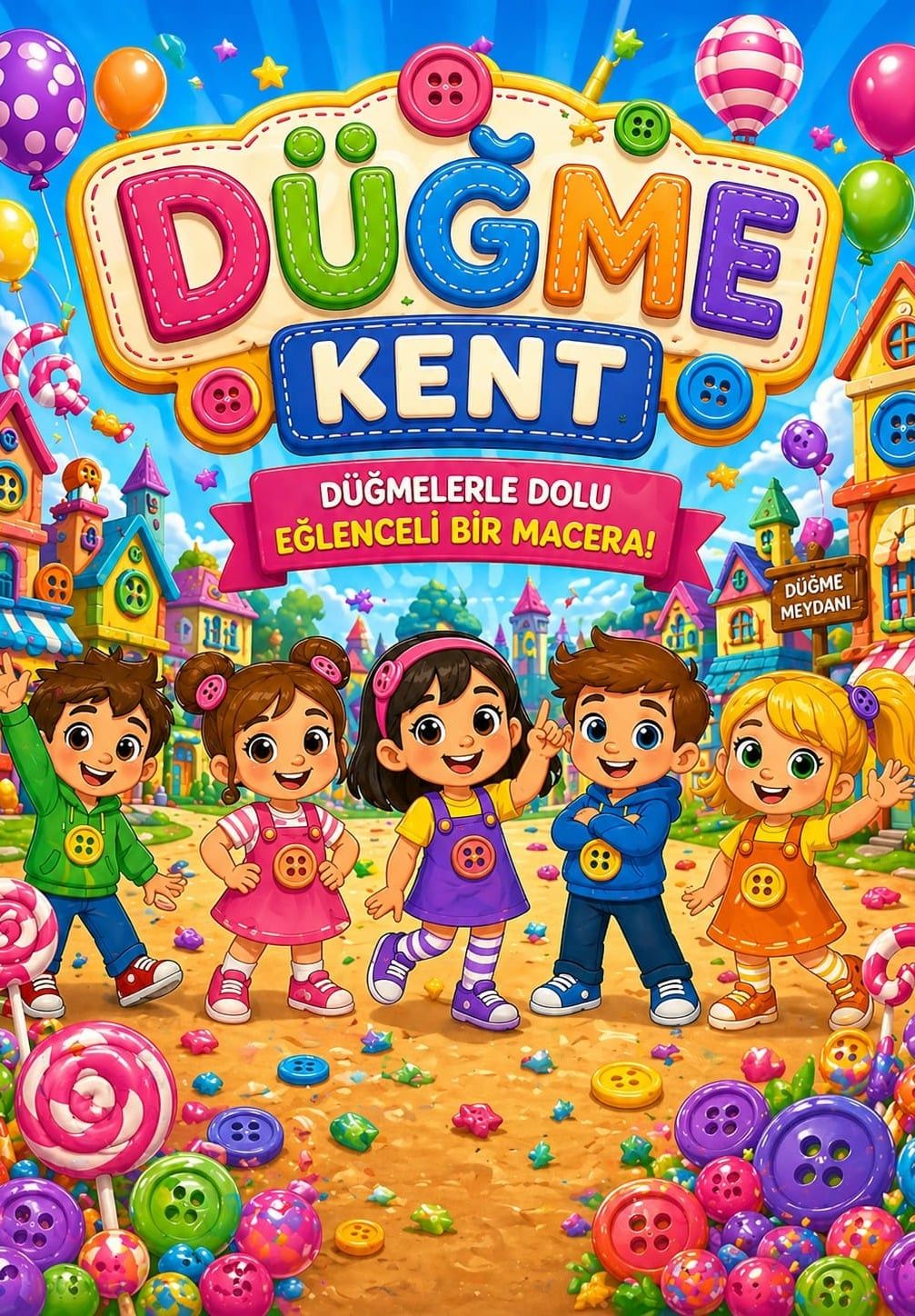 Düğme Kent / Müzikli Çocuk Tiyatro Oyunu