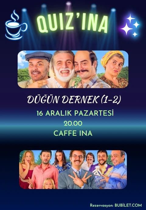 Düğün Dernek (1-2) Quiz Night