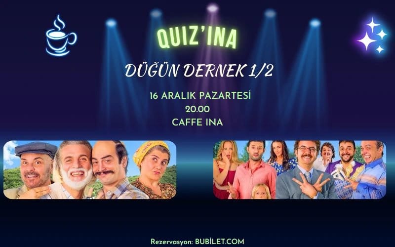 Düğün Dernek (1-2) Quiz Night