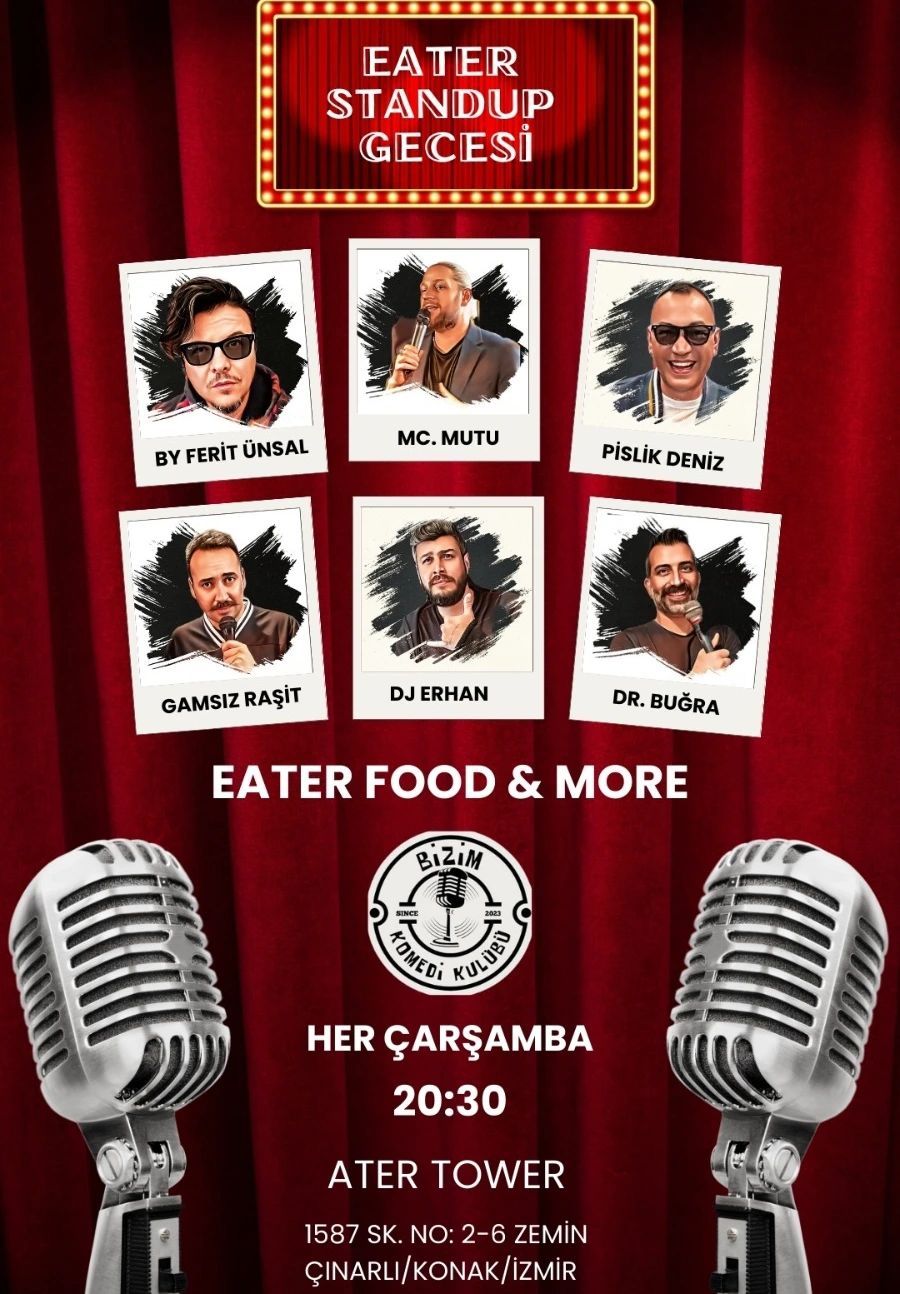 Eater Stand-Up Gecesi