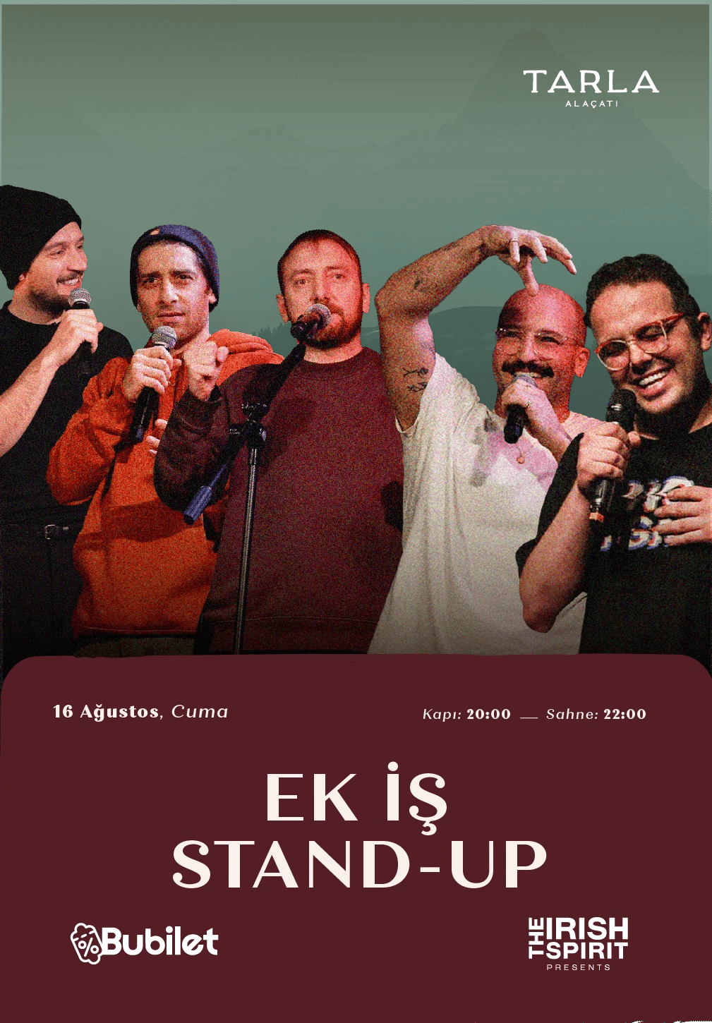 The Irish Spirit Presents Ek İş Stand-up