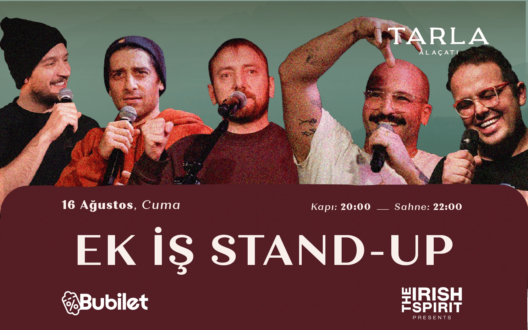 The Irish Spirit Presents Ek İş Stand-up