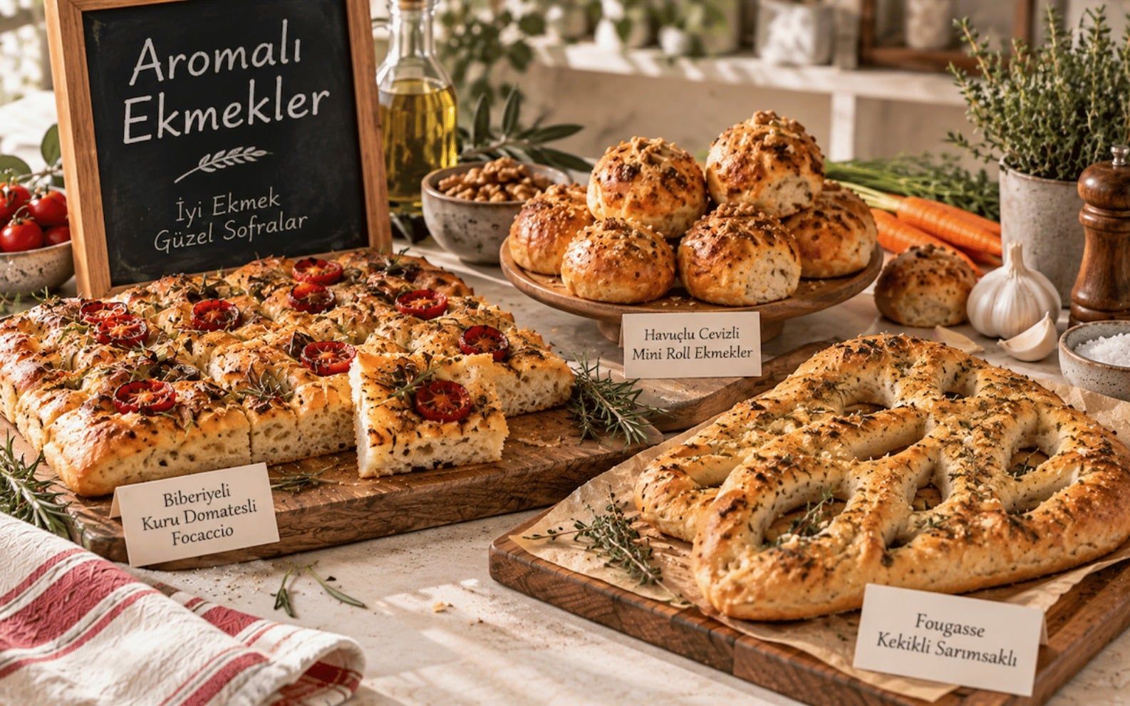 EKS | Aromalı Ekmekler