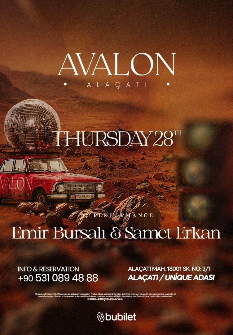 Emir Bursalı & Samet Erhan @AvalonAlaçatı
