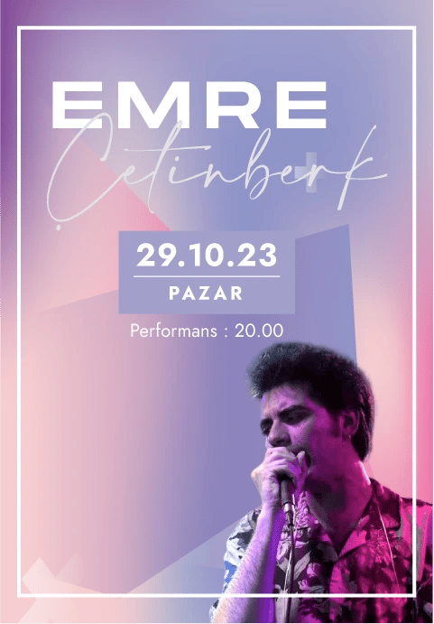 Emre Çetinberk Konseri