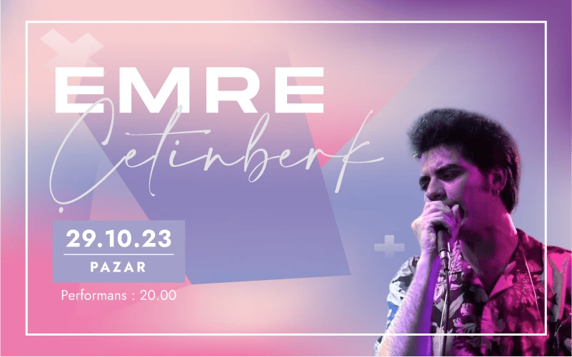 Emre Çetinberk Konseri